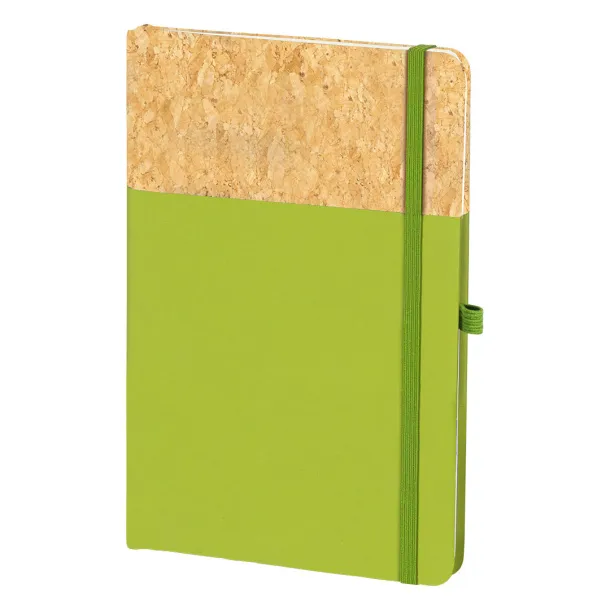 NOTE CORK A5 notebook Kiwi