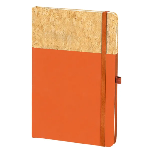 NOTE CORK A5 notebook Orange