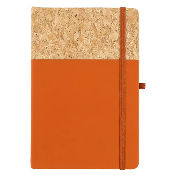 NOTE CORK A5 notebook Orange