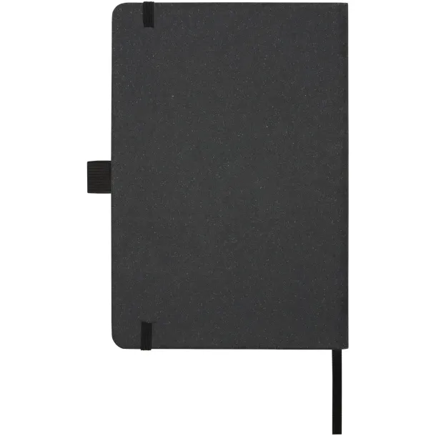 Note A5 bamboo notebook Solid black Natural