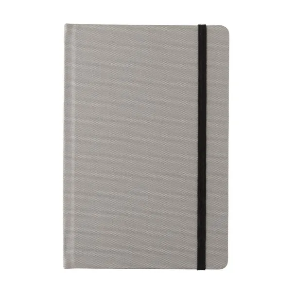  GRS certified RPET A5 notebook - XD Collection grey, black Black