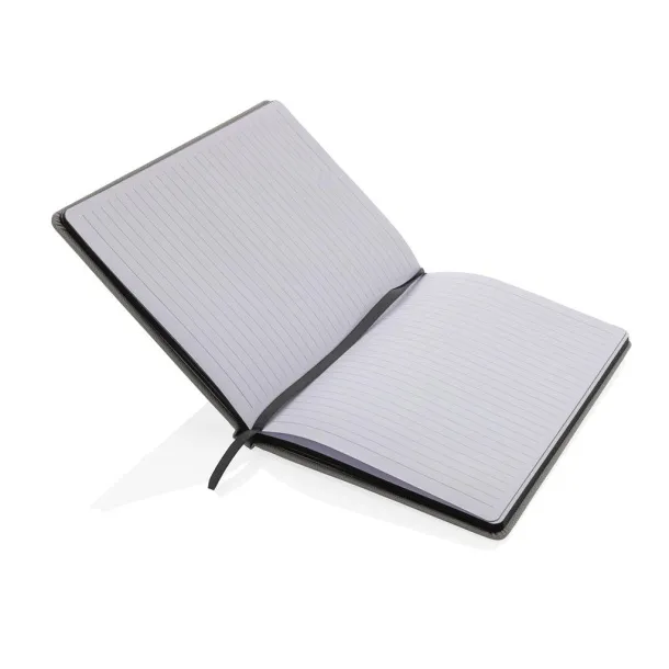  notes od GRS certificiranog RPET-a, A5 - XD Collection grey, black Crna