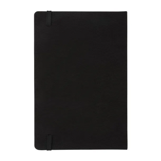  notes od GRS certificiranog RPET-a, A5 - XD Collection Crna Crna
