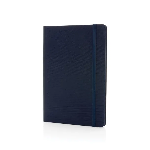  GRS certified RPET A5 notebook - XD Collection Navy Blue Navy Blue