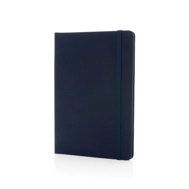  GRS certified RPET A5 notebook - XD Collection Navy Blue Navy Blue