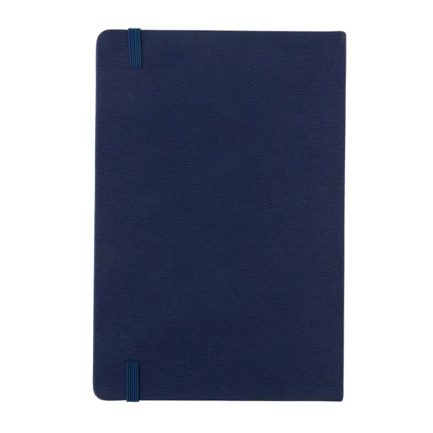  GRS certified RPET A5 notebook - XD Collection Navy Blue Navy Blue