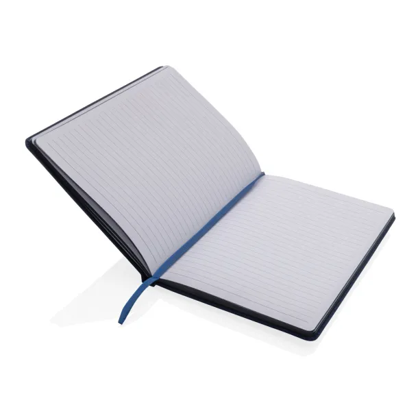  GRS certified RPET A5 notebook - XD Collection Navy Blue Navy Blue