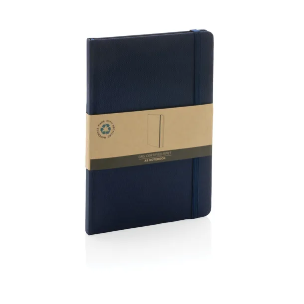  notes od GRS certificiranog RPET-a, A5 - XD Collection Mornarsko plava Mornarsko plava