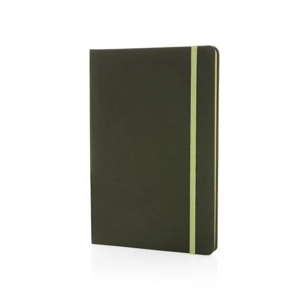  GRS certified RPET A5 notebook - XD Collection Green 579