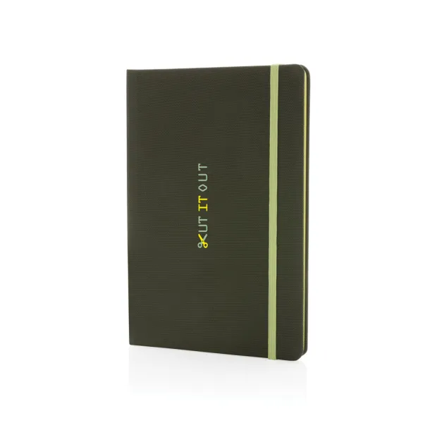  notes od GRS certificiranog RPET-a, A5 - XD Collection Zelena 579