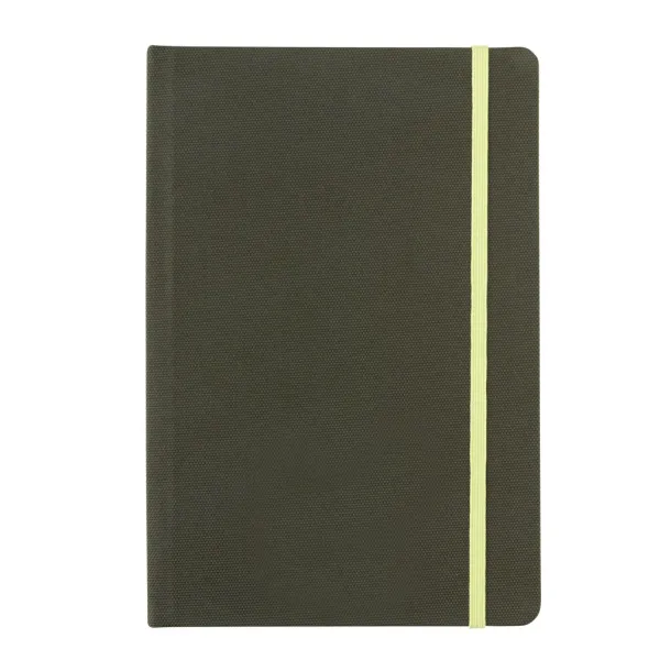 notes od GRS certificiranog RPET-a, A5 - XD Collection Zelena 579