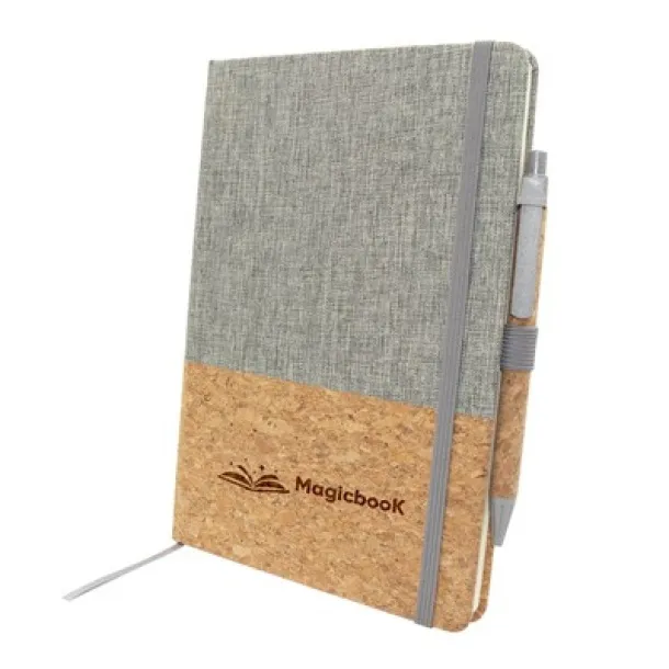 Layla Cork notebook A5 with ball pen A69F99