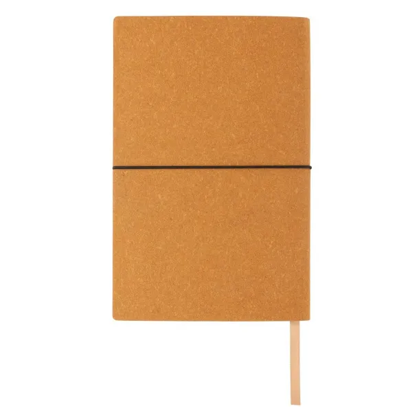  A5 recycled leather notebook - XD Collection Brown 