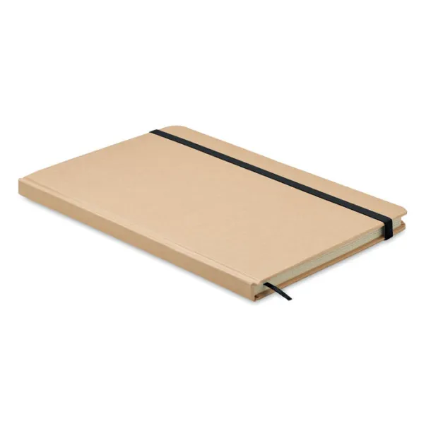 EVERWRITE notes od recikliranog kartona, A5 Crna