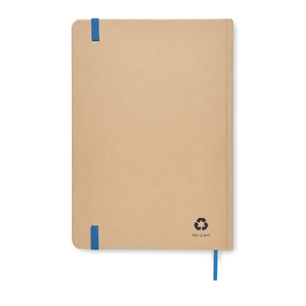 EVERWRITE notes od recikliranog kartona, A5 Plava