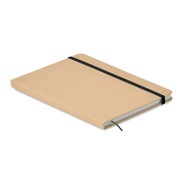 EVERWRITE A5 Notebook recycled carton Black