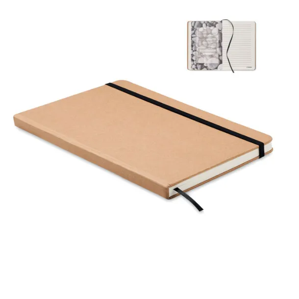 STEIN A5 notebook recycled carton Beige