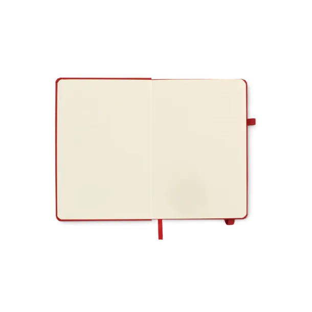 ARPU Recycled PU A5 lined notebook Red