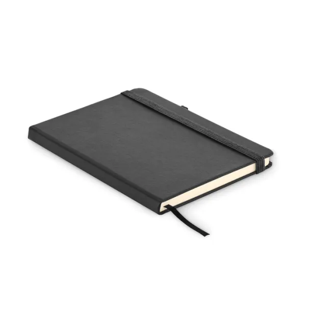 ARPU Recycled PU A5 lined notebook Black