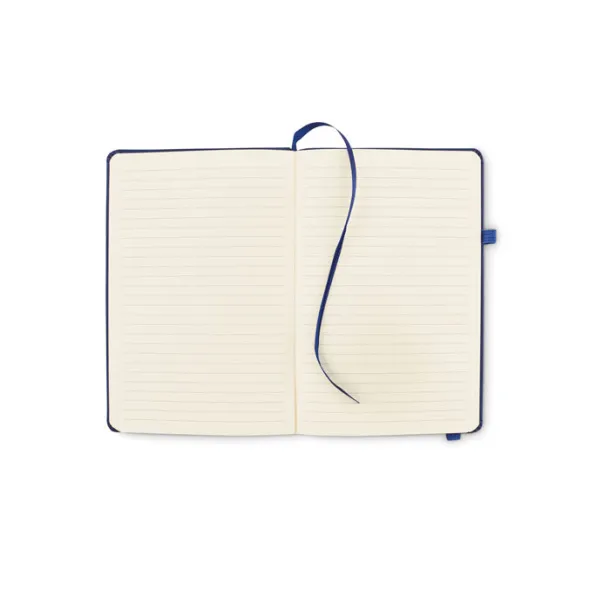 ARPU Recycled PU A5 lined notebook Blue