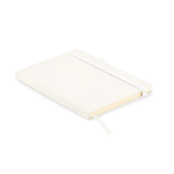 ARPU Recycled PU A5 lined notebook White