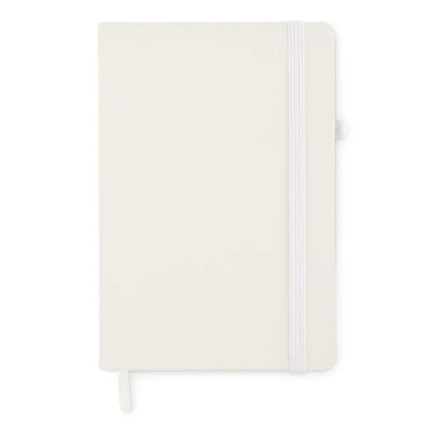 ARPU Recycled PU A5 lined notebook White