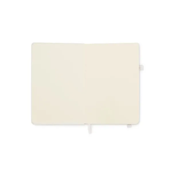 ARPU Recycled PU A5 lined notebook White