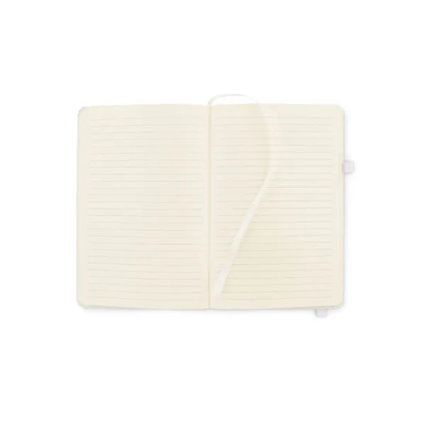 ARPU Recycled PU A5 lined notebook White