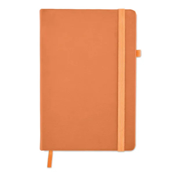 ARPU Recycled PU A5 lined notebook Orange