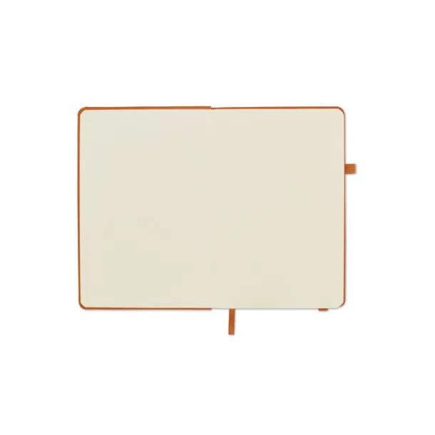 ARPU Recycled PU A5 lined notebook Orange