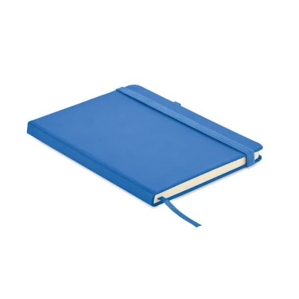 ARPU Recycled PU A5 lined notebook Royal blue