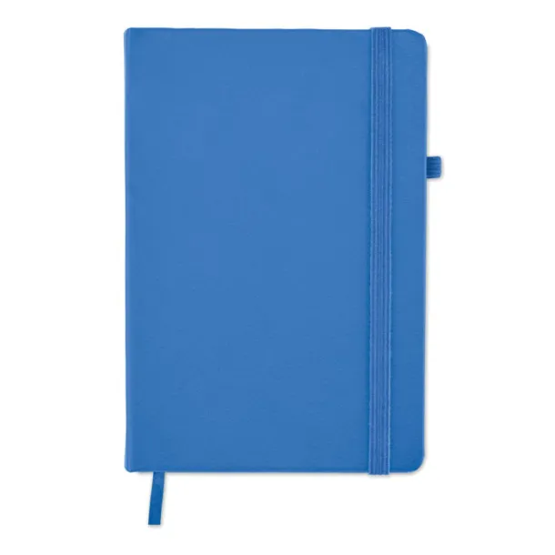 ARPU Recycled PU A5 lined notebook Royal blue