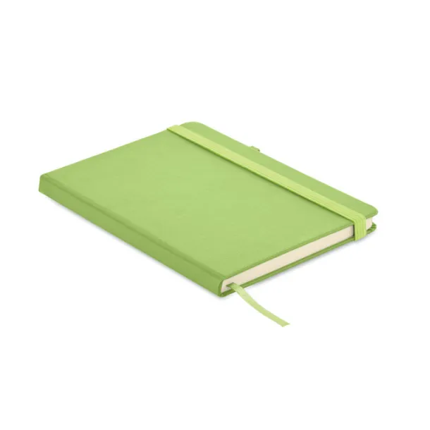 ARPU Recycled PU A5 lined notebook Lime