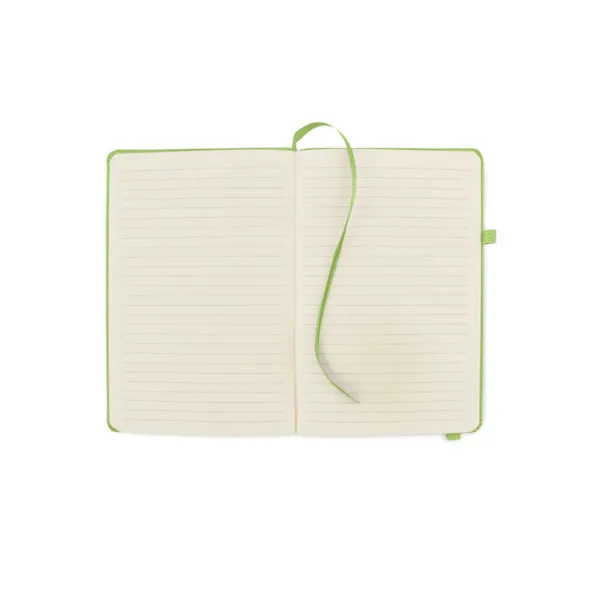 ARPU Recycled PU A5 lined notebook Lime