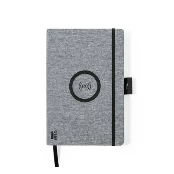  Notebook A5, wireless charger 10W graphite