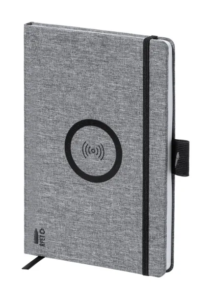 Charbuk wireless charger notebook Grey