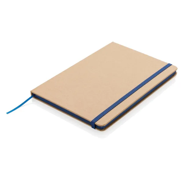  Eco-friendly A5 kraft notebook - XD Collection Blue 