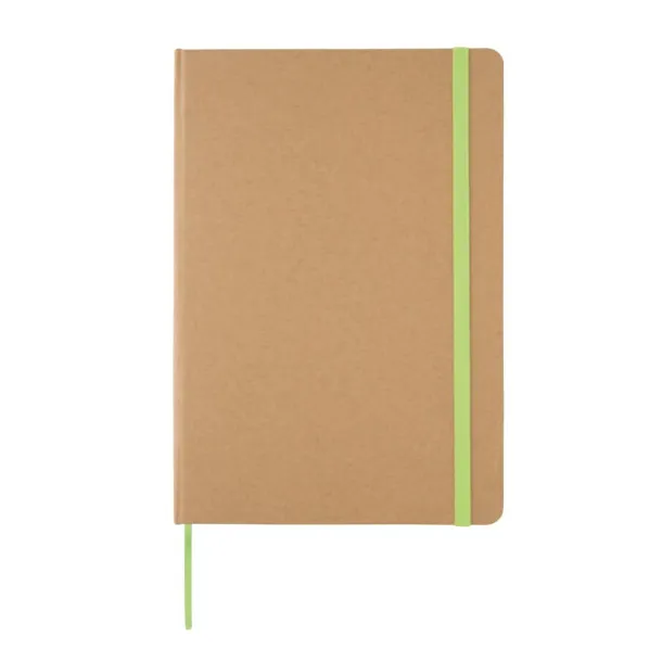  Notes s ekološki prihvatljivom kraft koricom, A5 - XD Collection Zelena