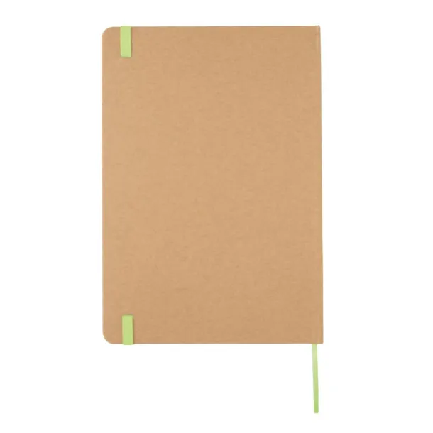  Notes s ekološki prihvatljivom kraft koricom, A5 - XD Collection Zelena