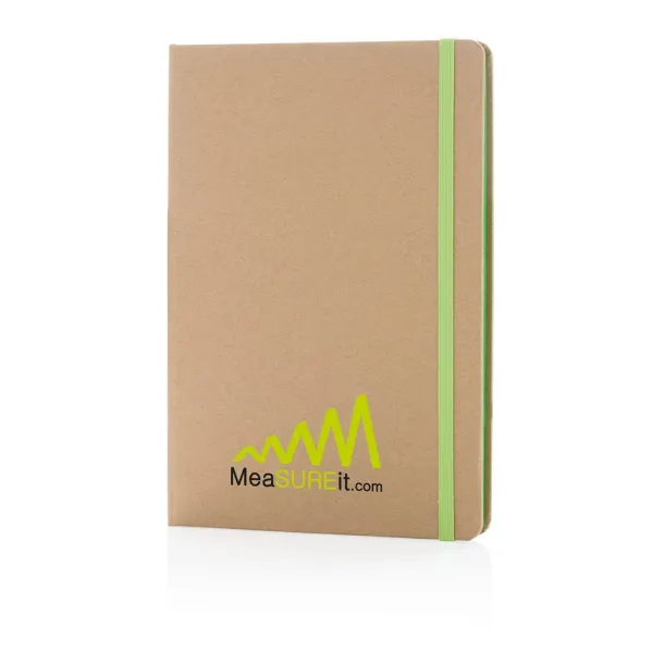  Notes s ekološki prihvatljivom kraft koricom, A5 - XD Collection Zelena
