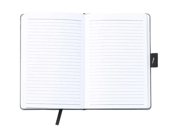 Charbuk notes s bežičnim punjačem, A5 Siva