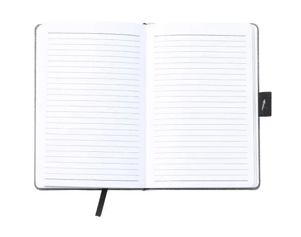 Charbuk notes s bežičnim punjačem, A5 Siva