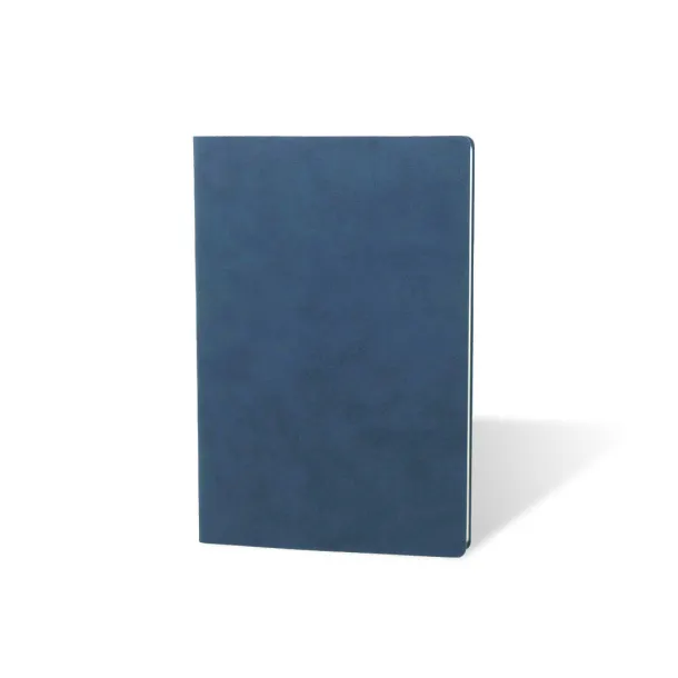 NUBUCK ECO A5 notebook with flexible covers Royal blue