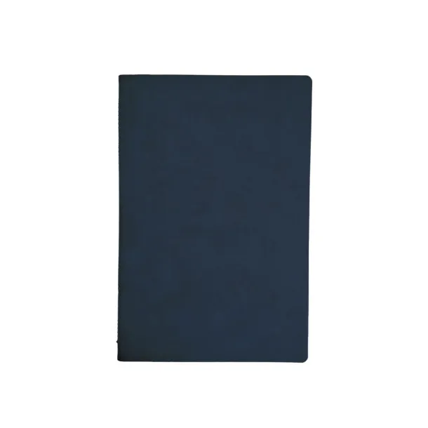 NUBUCK ECO A5 notebook with flexible covers Blue