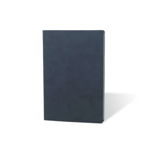 NUBUCK ECO A5 notebook with flexible covers Blue