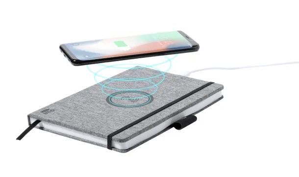 Charbuk wireless charger notebook Grey