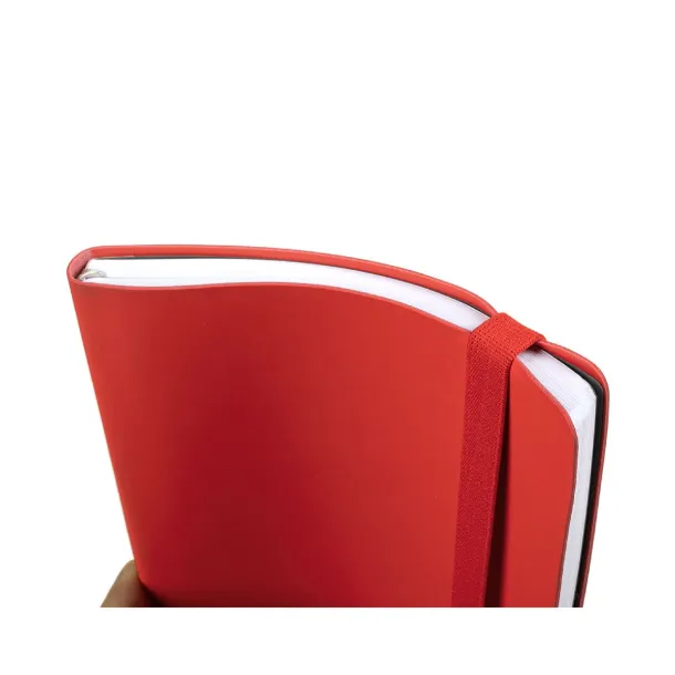 MIAMI SOFT FLEXY A5 notebook with flexible cover Red