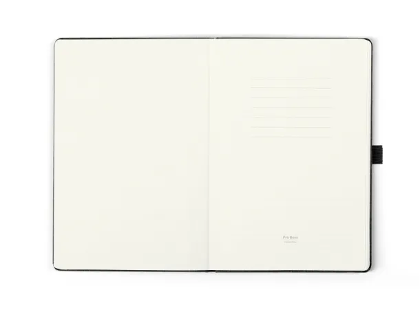 ONTARIO NOTE notes s gumicom, A5 - PRO BOOK Crna
