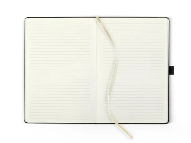 ONTARIO NOTE A5 notebook with elastic band - PRO BOOK Black