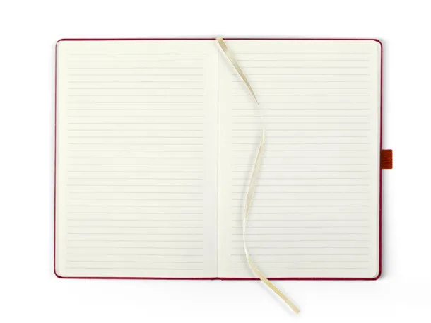 ONTARIO NOTE A5 notebook with elastic band - PRO BOOK Red